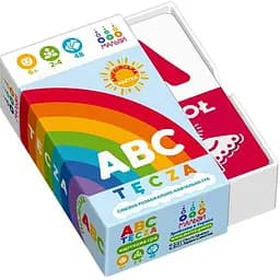 Настольная обучающая игра ABC tęcza Мальвы 360135, 48 карточек