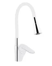 Змішувач для кухні Lidz Tani 007F3, Chrome/White (k40) LDTAN007F3WCR40423