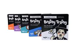 Настільна гра Brainy Trainy Набір із 5-ти ігор Brainy Trainy (укр.) (УКР060+4)