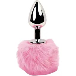 Анальна пробка FeelzToys Bunny Tails Butt Plug Pink