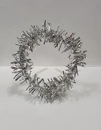 Обруч CEL-169 "Німб" з блискітками (6935539601692) Сріблястий