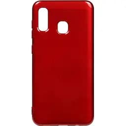 Чохол-накладка Toto Mirror TPU 2 mm Case Samsung Galaxy A20/A30 Red