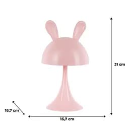 Світильник-нічник Kite LED з акумулятором Simple Bunny рожевий (K25-317-1-2) - мініатюра 5