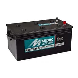Аккумулятор 6СТ-225A MIDAC FORTIS, 12V, 225Ah (+/-) евро, EN1200A