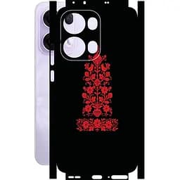 Захисна плівка StatusSKIN для Oppo Reno 13 Pro Корпус Вініл Вишиванка 1