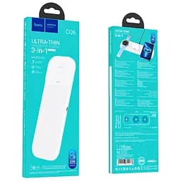 БЗП Hoco CQ6 Power 3-in-1 wireless fast charger (for Samsung Watch) White - мініатюра 4