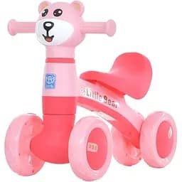 Дитяча каталка-толокар Bambi M 5762-3 до 30 кг рожевий