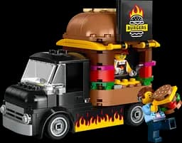 Конструктор LEGO City Вантажівка з гамбургерами 194 деталей (60404) - мініатюра 2