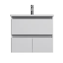 Тумба підвісна AM.PM X - Joy 65 см з умивальником M85-FHX0653-WC0653WG38 - мініатюра 8