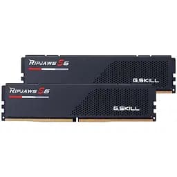 Модуль пам'яті для комп'ютера DDR5 64GB (2x32GB) 6400 MHz Ripjaws S5 G.Skill (F5-6400J3239G32GX2-RS5K)