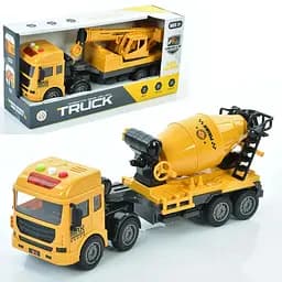 Стройтехника 316-3-4 инерц, 30см, подвижные детали, музыка, звук, свет, 2 вида, на бат(табл), в кор-ке, 32-15-9,5см (6903317604708)