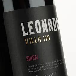 Вино Calabria Family Wines Leonard Road Shiraz, червоне, сухе, 0,75 л - мініатюра 3