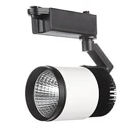 Светильник трековый поворотный LED 405/20W CW COB WH/BK Brille 32-039