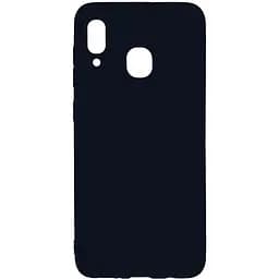 Чохол-накладка Toto 1 mm Matt TPU Case Samsung Galaxy A20/A30 Black