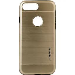 Чохол-накладка Motomo ESM Metal Silicon Case iPhone 7 Plus Gold