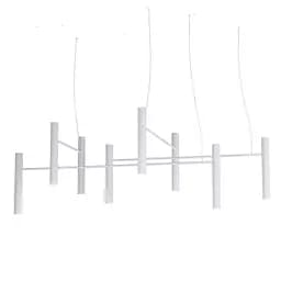 Люстра Tube chandelier, PikArt арт. 5299 Білий Комплект: 100 см+120 см+150 см+200 см