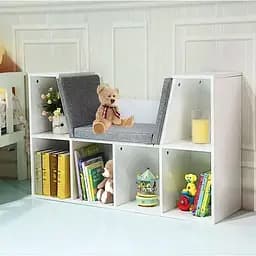 Шафа-органайзер Costway Kinder із подушкою для сидіння - мініатюра 5