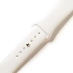 Силіконовий ремінець Watchbands для Apple Watch 38mm Розмір SM білий (WB101WHITE38SM) - мініатюра 2