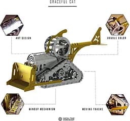 Коллекцiйна модель Metal Time Graceful CAT MT073 - мініатюра 3