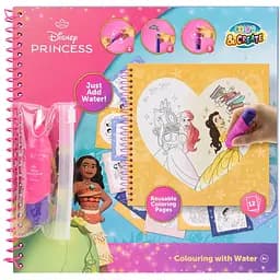 Розмальовка Disney Princess водна 22.5 х 22.5 см (DP252390)