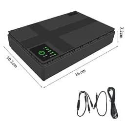 Джерело автономного живлення роутера - камери VIA Mini UPS 10400mAh 18 W (DC1018P) - мініатюра 4