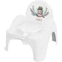 Горщик-стілець Tega Baby дитячий Wild&Free Unicorn white pink