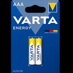 Батарейка Varta Energy AAA Alkaline Bli 2 шт. (4103229412)