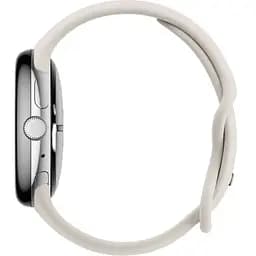 Smart Watch Google Pixel Watch 3 45mm Wi-Fi Polished Silver/Porcelain Band Global version - мініатюра 4