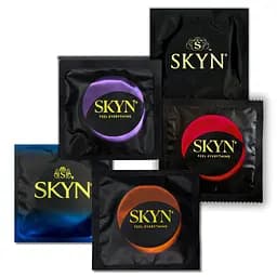 Набір презервативів Skyn Pleasure Mix Безлатексні 5 шт. (4821002028092)