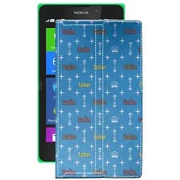 Чохол StatusCASE з екошкіри для планшету Nokia XL Фешн блакитний