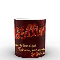 Кухоль GeekLand Harry Potter Гаррі Поттер Гріфіндор HP.02.074 330 мл білий