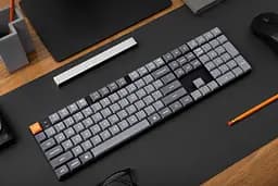 Клавіатура бездротова Keychron K5 Max, Gateron MX 2.0 Brown, Hot-Swap, RGB UA Black (K5M-H3-UA) - мініатюра 5
