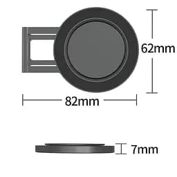 Підставка магнітна MagSafe for Apple FY25-C Black - мініатюра 6