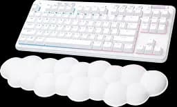 Клавіатура бездротова Logitech G715 Linear RGB White (920-010692) - мініатюра 2