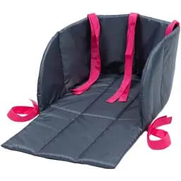 Чохол для санок Snower сірий з рожевим