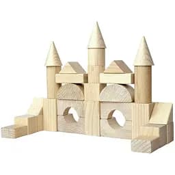 Деревянный конструктор Строительный набор Igroteco 900833 30 деталей