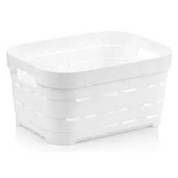 Кошик Idea Home Pyramid без кришки 3.8 л 24x17.5x12 см білий (00611 White)