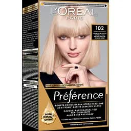 Стійка фарба для волосся L'Oreal Paris Preference 102 Extra Light Pearl Blonde 174 мл