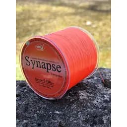 Волосінь Katran Synapse Tangerine 1000m (red-orange) 0.309mm 15.45lb/7.01kg - мініатюра 5