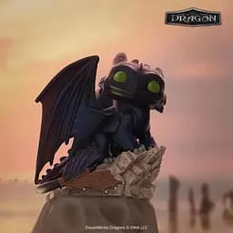 Ігрова фігурка Funko POP! серії Як приручити дракона - Беззубик на скелі - мініатюра 3