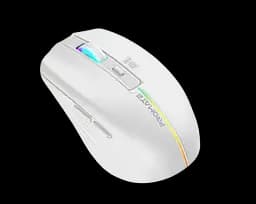 Миша бездротова Promate Kitt RGB White