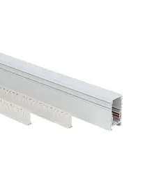 Магнітний шинопровід врізний Nowodvorski 11624 LVM Recessed Track 1m IP20 білий - мініатюра 5