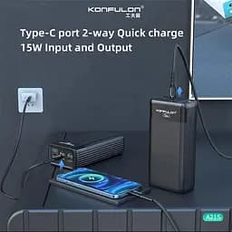 Повербанк Konfulon A21S 40000 mAh (26194) - мініатюра 5