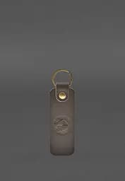 Кожаный брелок для Авто BMW темно-коричневый краст