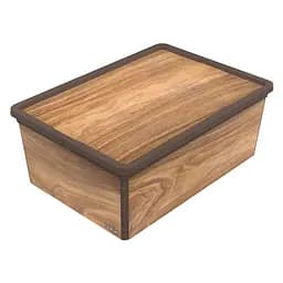 Коробка Qutu Trend Box Wood, 10 л (TREND BOX с/к WOOD 10л.)