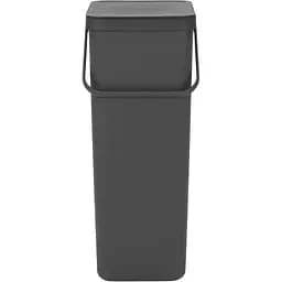Відро для сміття Brabantia Sort&Go 40 л темно-сірий (251047) - мініатюра 2
