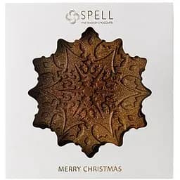 Шоколад молочний Spell Сніжинка, апельсиновий, 70 г