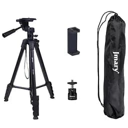 Штатив Jmary KP-2209 для зйомки 41-173см 3in1 + чохол Black - мініатюра 2