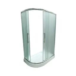 Душова кабіна ARTEX RT8110 асиметрична правостороння з дрібним піддоном 5 мм 100х80 см (AR-RT8110R)