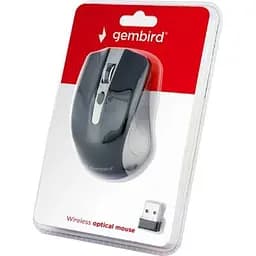 Комп'ютерна мишка Gembird (MUSW-4B-04-GB) Black+Grey (MUSW-4B-04-GB) - мініатюра 3